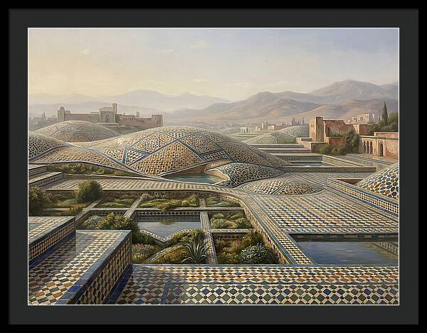 Moroccan Patterned Landscape