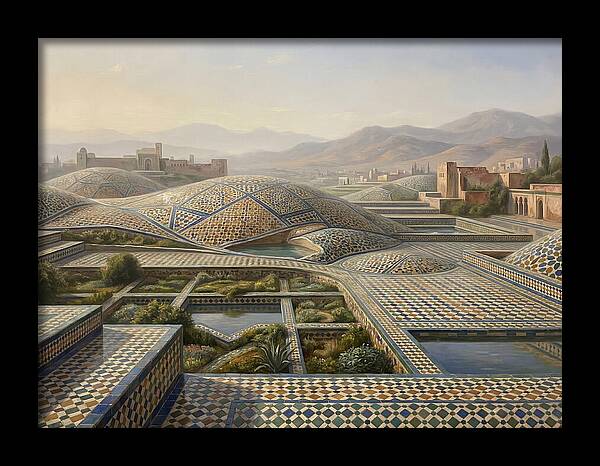Moroccan Patterned Landscape