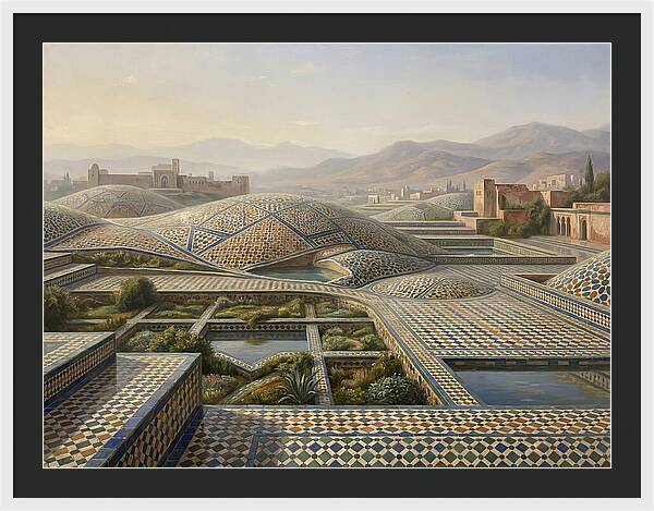 Moroccan Patterned Landscape
