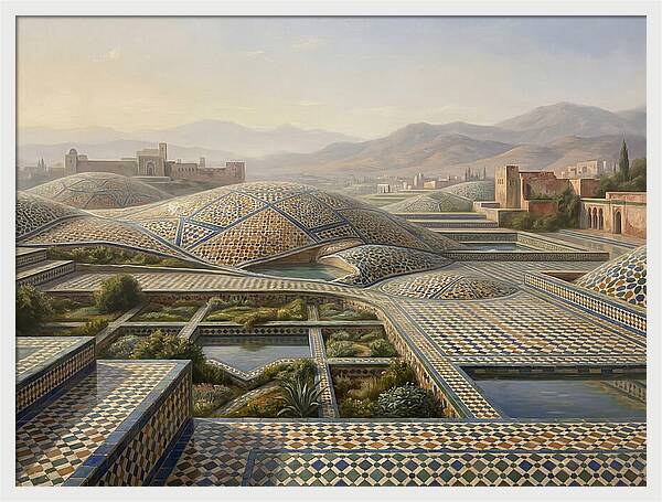 Moroccan Patterned Landscape