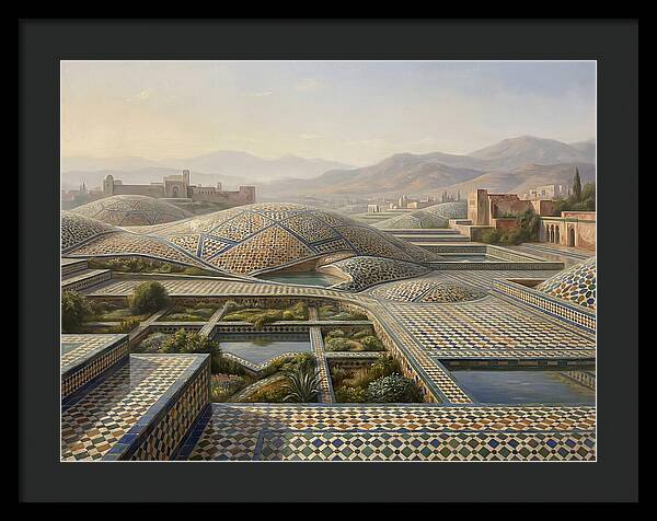 Moroccan Patterned Landscape