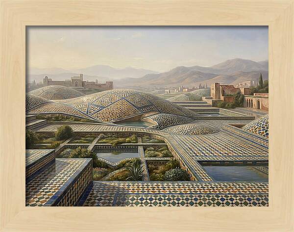 Moroccan Patterned Landscape
