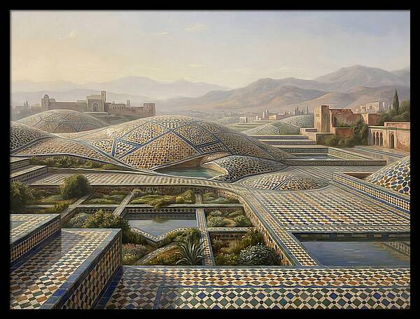 Moroccan Patterned Landscape