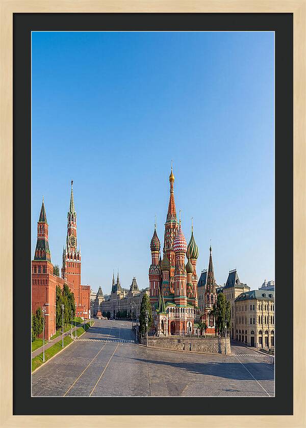 Moscows Iconic St. Basils Cathedral