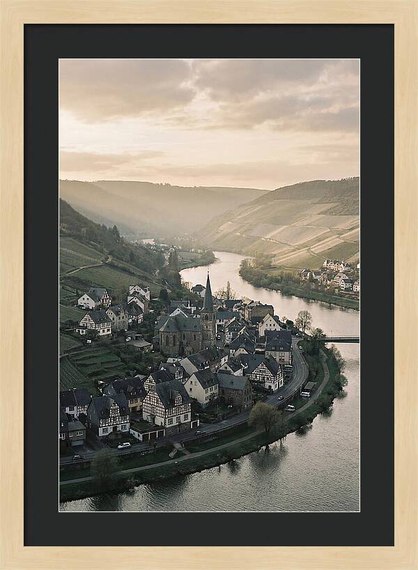 Mosel Valley Serenity Over Bernkastel Kues