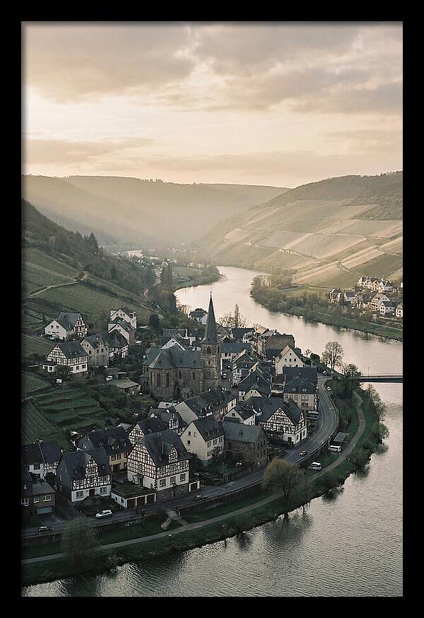 Mosel Valley Serenity Over Bernkastel Kues