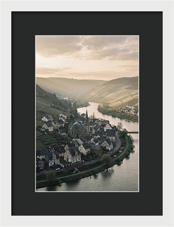Mosel Valley Serenity Over Bernkastel Kues