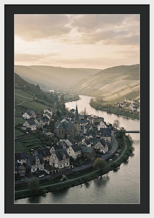 Mosel Valley Serenity Over Bernkastel Kues