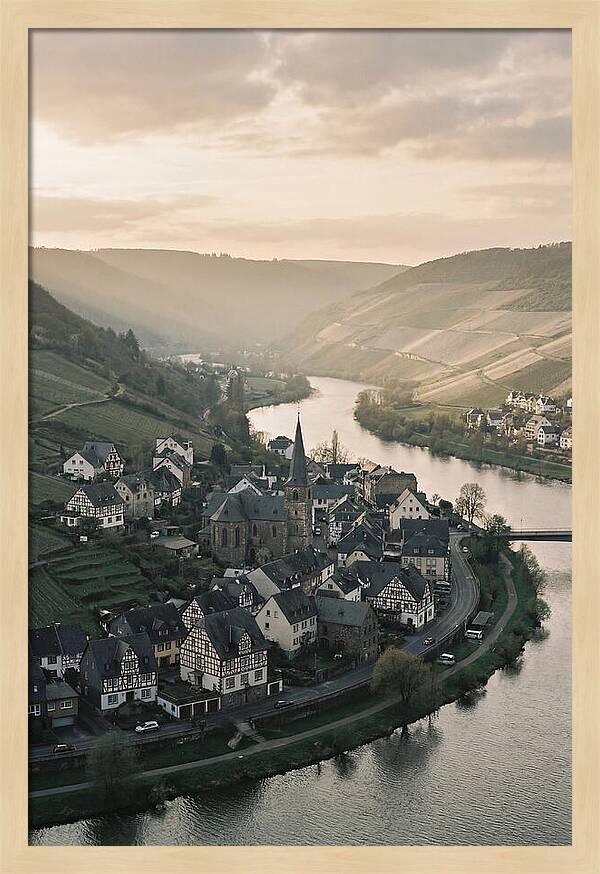 Mosel Valley Serenity Over Bernkastel Kues