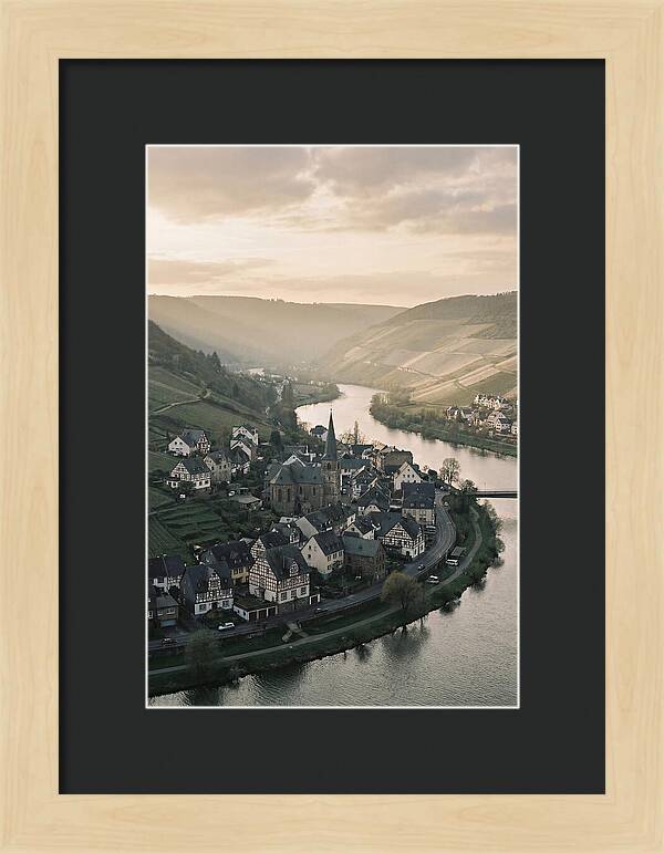 Mosel Valley Serenity Over Bernkastel Kues