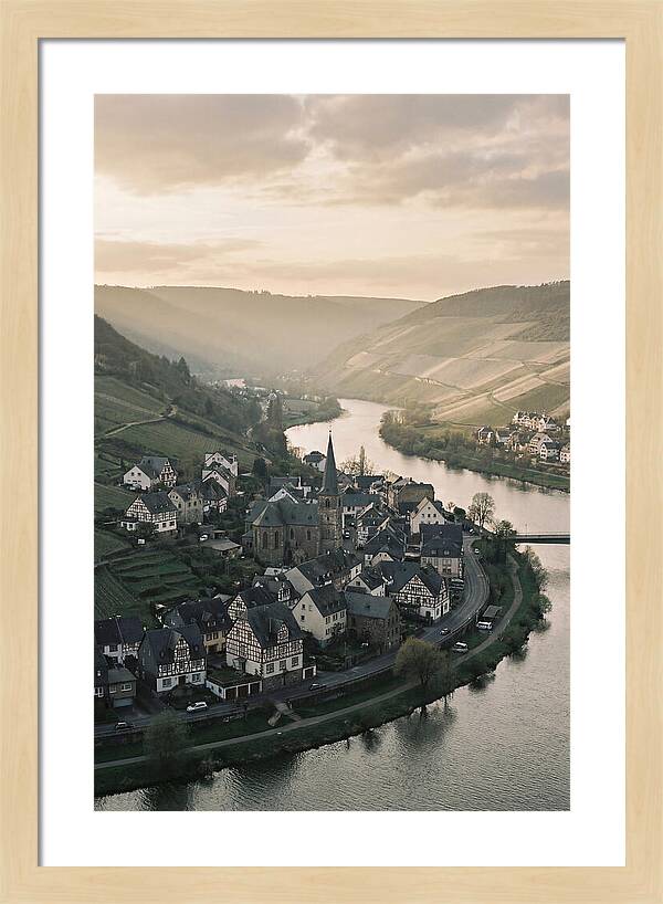 Mosel Valley Serenity Over Bernkastel Kues