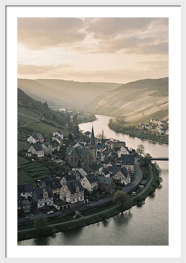 Mosel Valley Serenity Over Bernkastel Kues