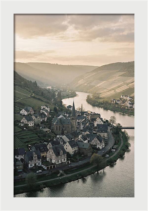 Mosel Valley Serenity Over Bernkastel Kues