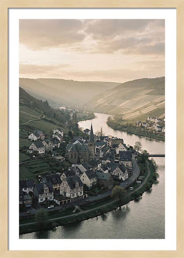 Mosel Valley Serenity Over Bernkastel Kues