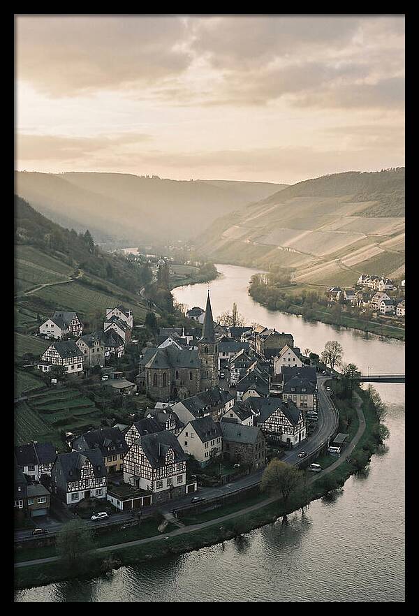 Mosel Valley Serenity Over Bernkastel Kues