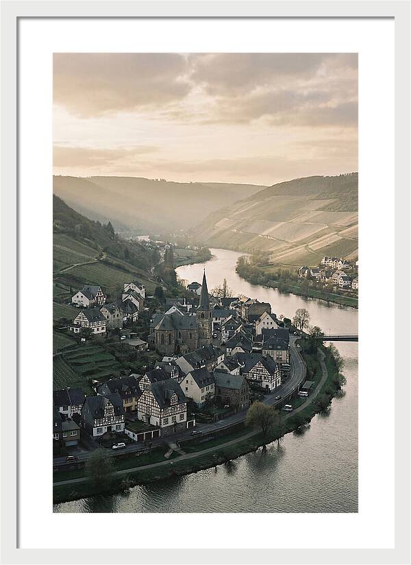 Mosel Valley Serenity Over Bernkastel Kues