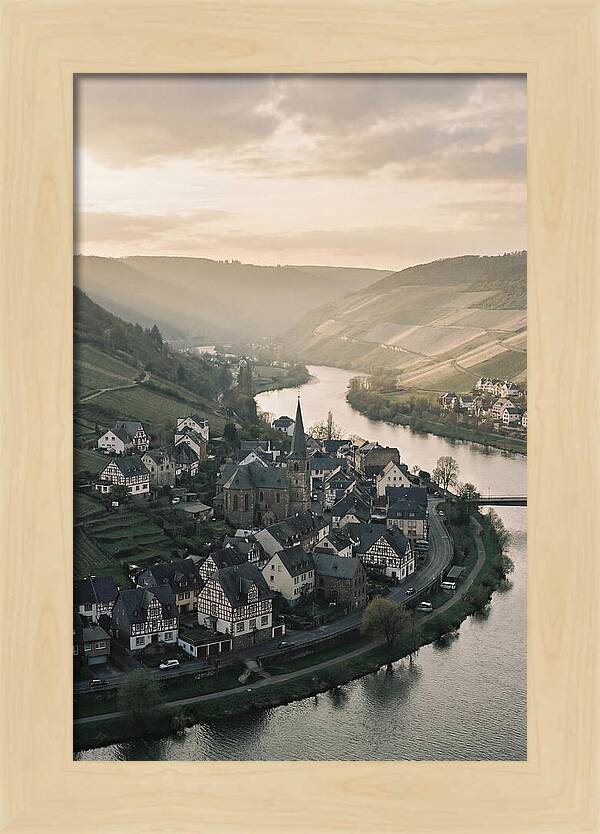 Mosel Valley Serenity Over Bernkastel Kues