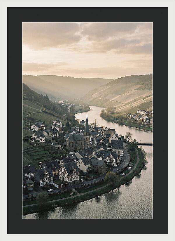 Mosel Valley Serenity Over Bernkastel Kues