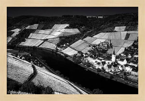 Mosel Valley View From Bernkastel Kues