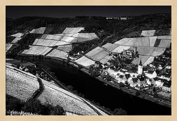 Mosel Valley View From Bernkastel Kues