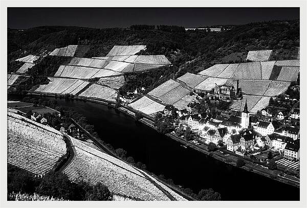 Mosel Valley View From Bernkastel Kues
