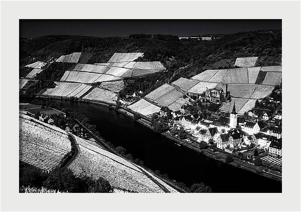 Mosel Valley View From Bernkastel Kues