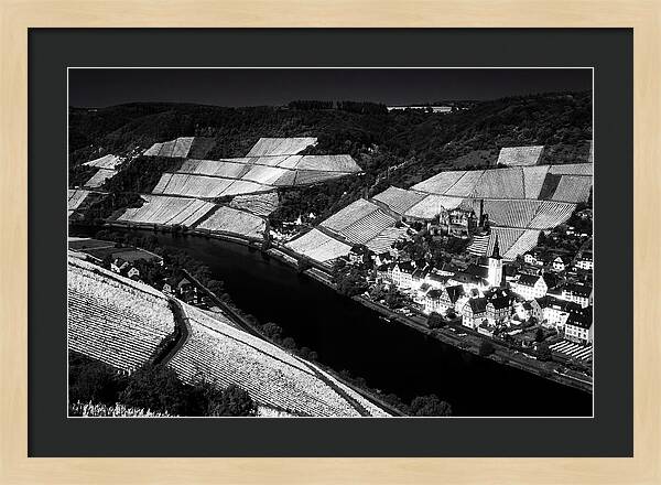 Mosel Valley View From Bernkastel Kues