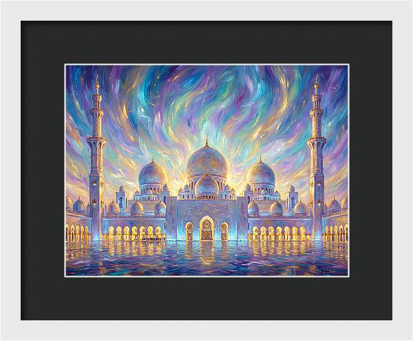 Mosque At Dusk