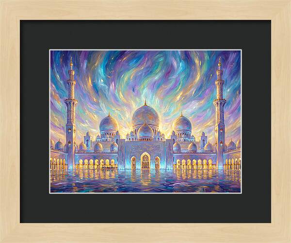 Mosque At Dusk