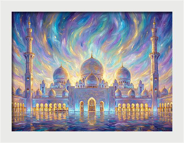 Mosque At Dusk