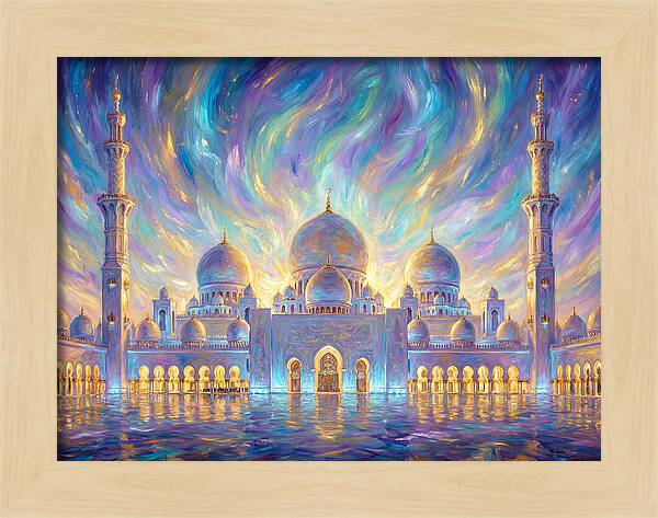 Mosque At Dusk