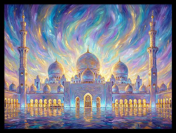 Mosque At Dusk