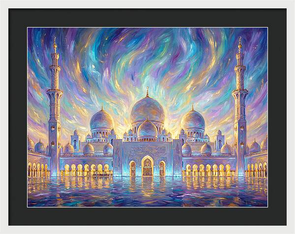 Mosque At Dusk