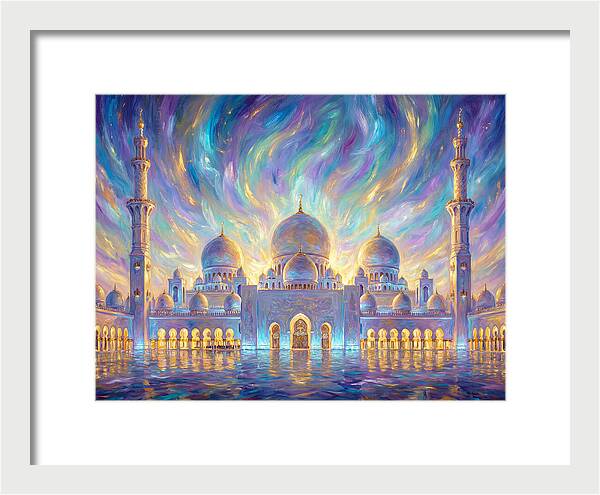 Mosque At Dusk