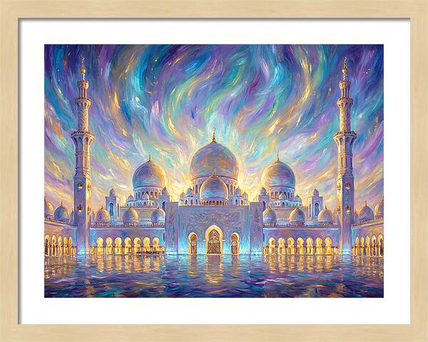 Mosque At Dusk