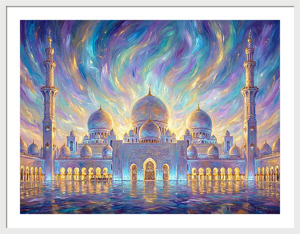 Mosque At Dusk