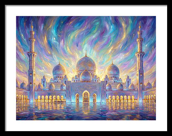Mosque At Dusk