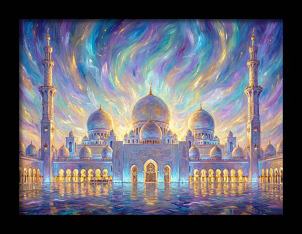 Mosque At Dusk