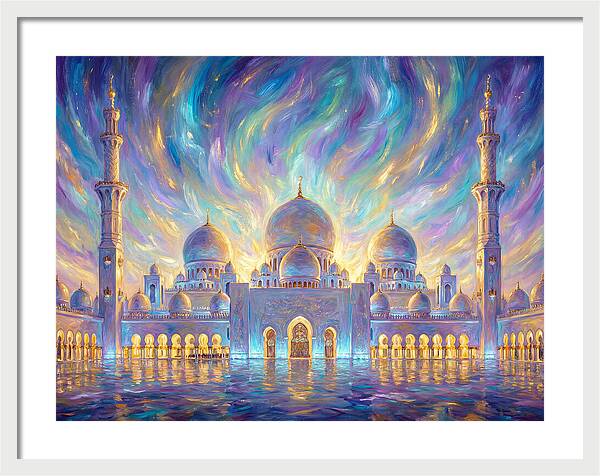 Mosque At Dusk