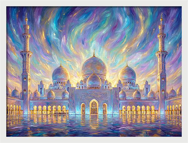 Mosque At Dusk