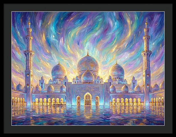 Mosque At Dusk