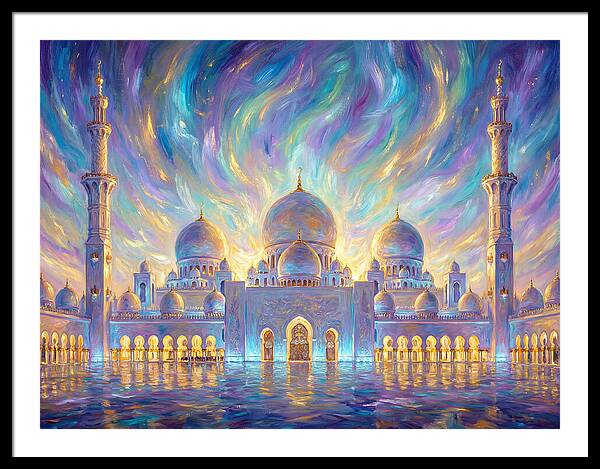 Mosque At Dusk