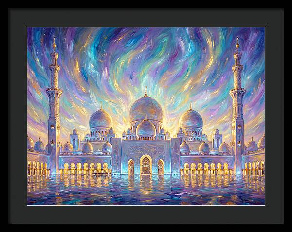 Mosque At Dusk