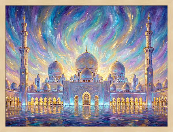 Mosque At Dusk