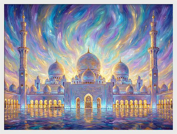 Mosque At Dusk