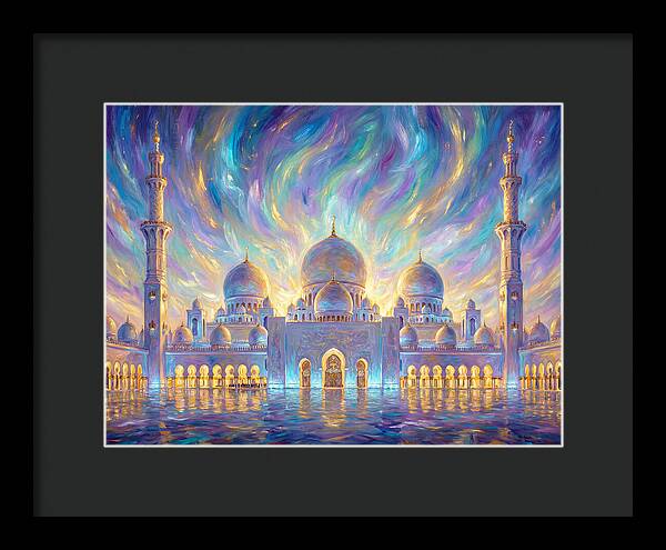 Mosque At Dusk