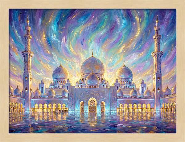 Mosque At Dusk