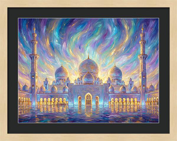 Mosque At Dusk