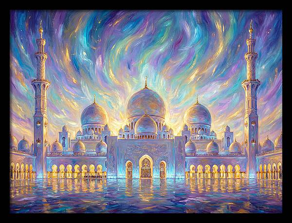 Mosque At Dusk