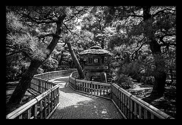 Moss Covered Stone Lantern